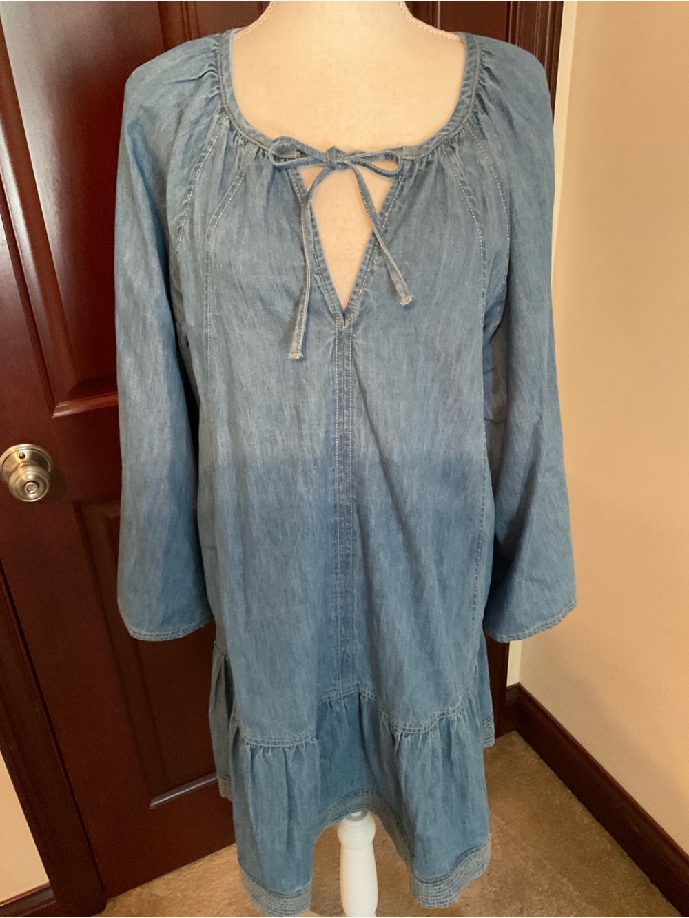 Loft Denim Dress. Sz. Medium